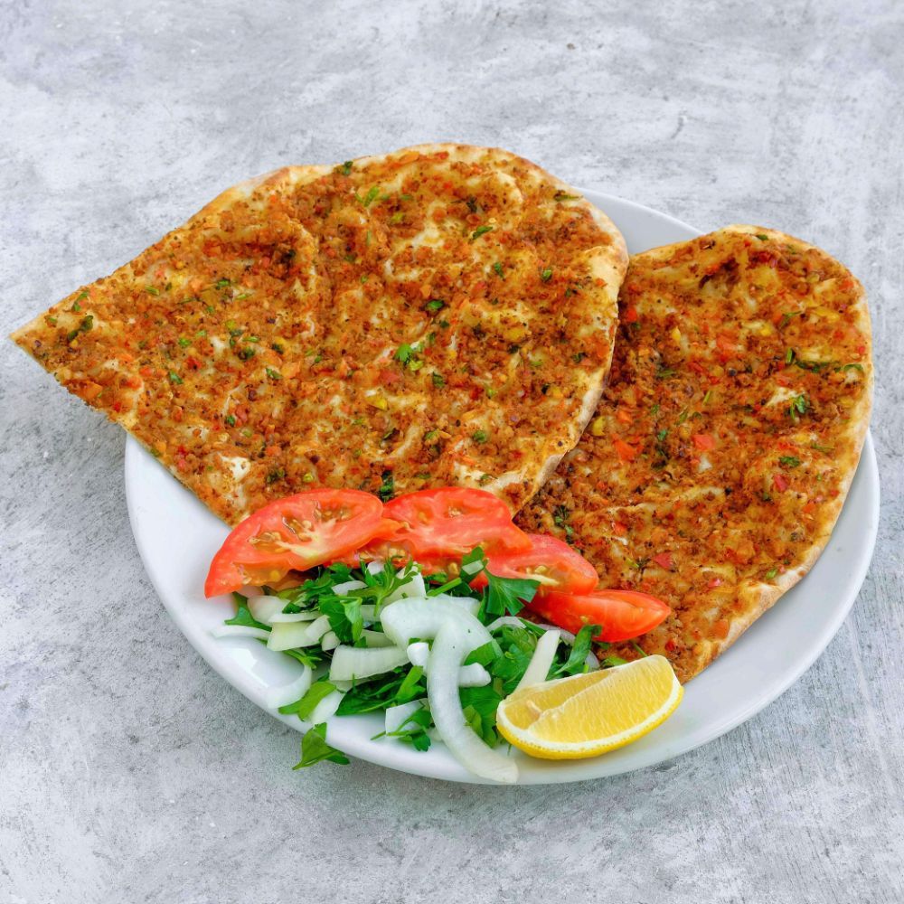Lahmacun Arası Çift Şiş Adana Dürüm